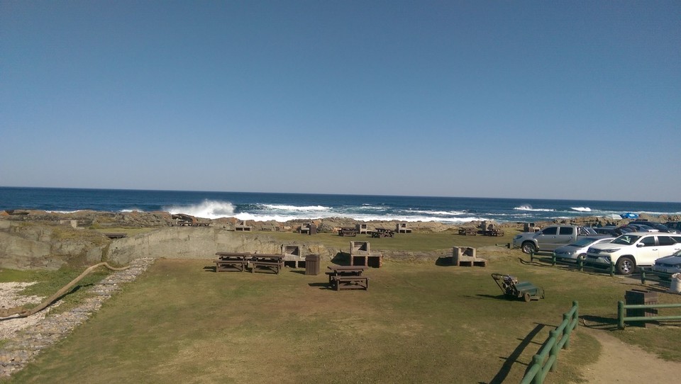 Südafrika - Stormsrivier - Mit dem Auto sind wir in den Nationalpark Tsitsikamma gefahren. 