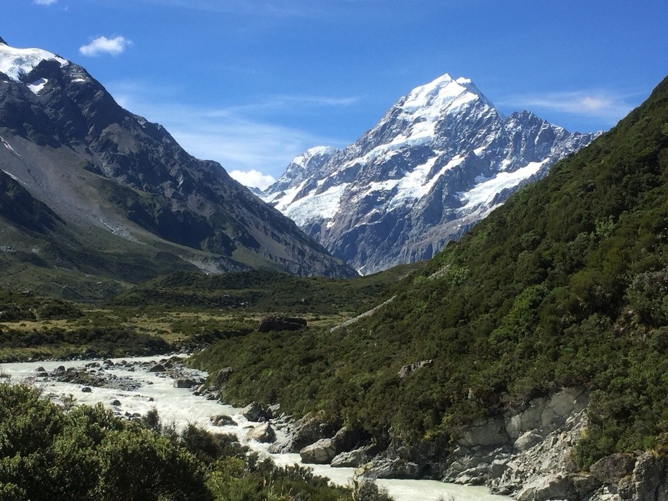 Neuseeland -  - Wir kommen dem Mt. Cook näher