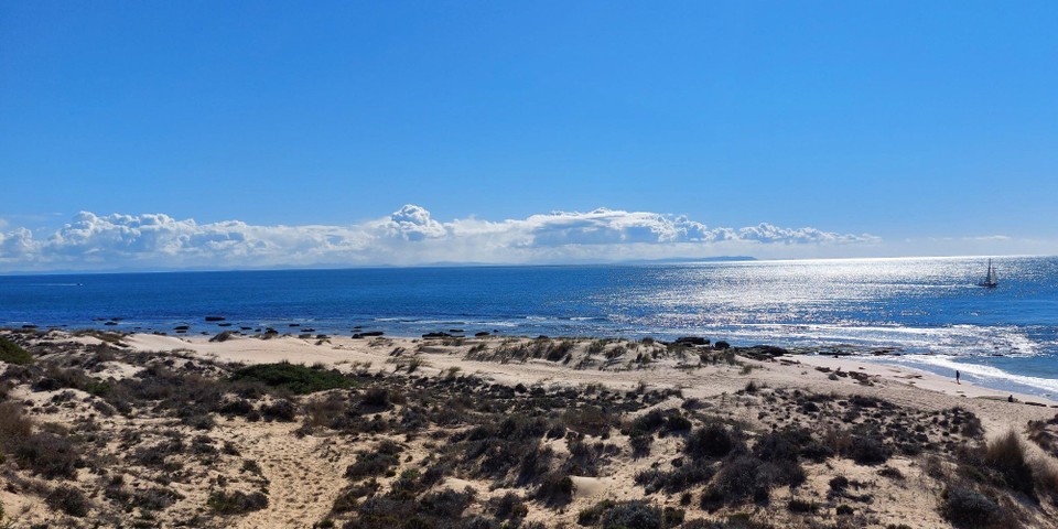 Spanien - Barbate - und jetzt der Blick auf Afrika unverstellt

