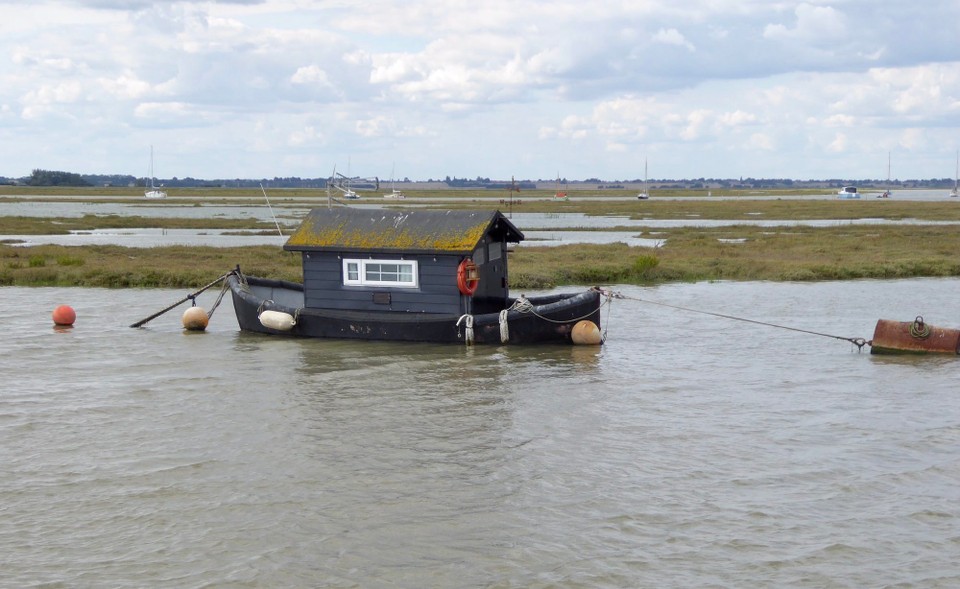 United Kingdom - Walton On The Naze - It was only about half an hour before high tide, but the channel was still quite shallow at about 2.5 metres.