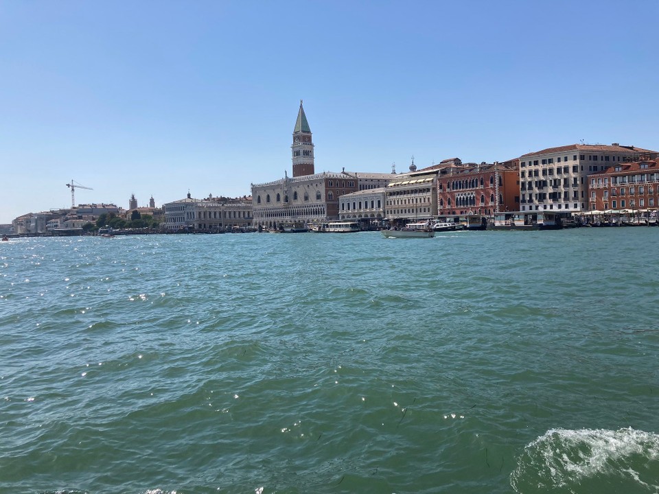 Italien - Cavallino-Treporti - Wir nähern uns dem Markusplatz