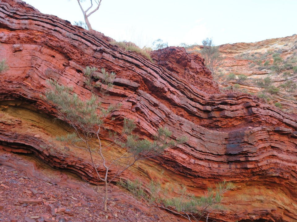 Australia - Karijini - Plein de minerais...