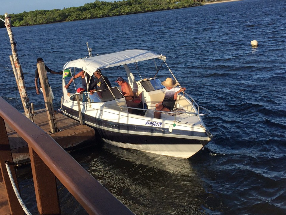 Brasilien - Cairu - Unser Schnellboot