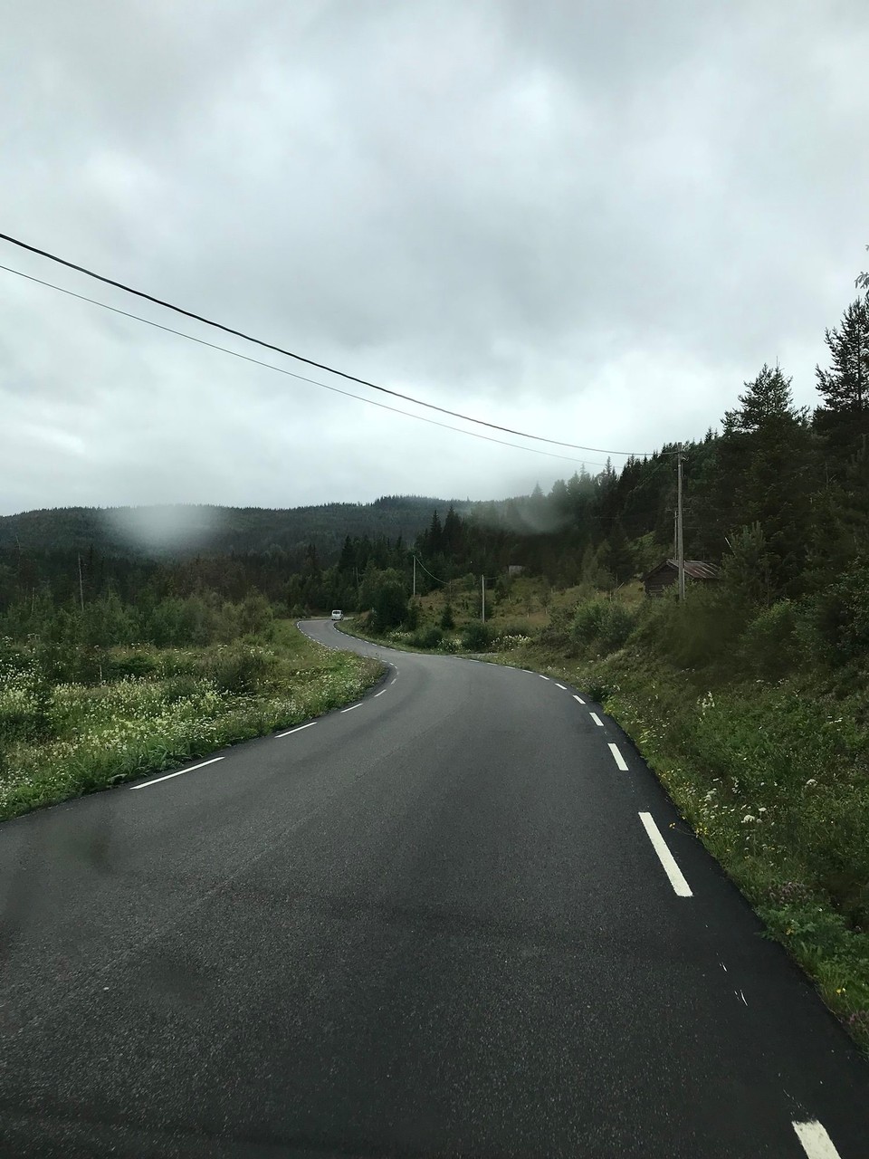 Norwegen - Dalen - Und es regnet immer noch und die Straßen sind teilweise abenteuerlich 