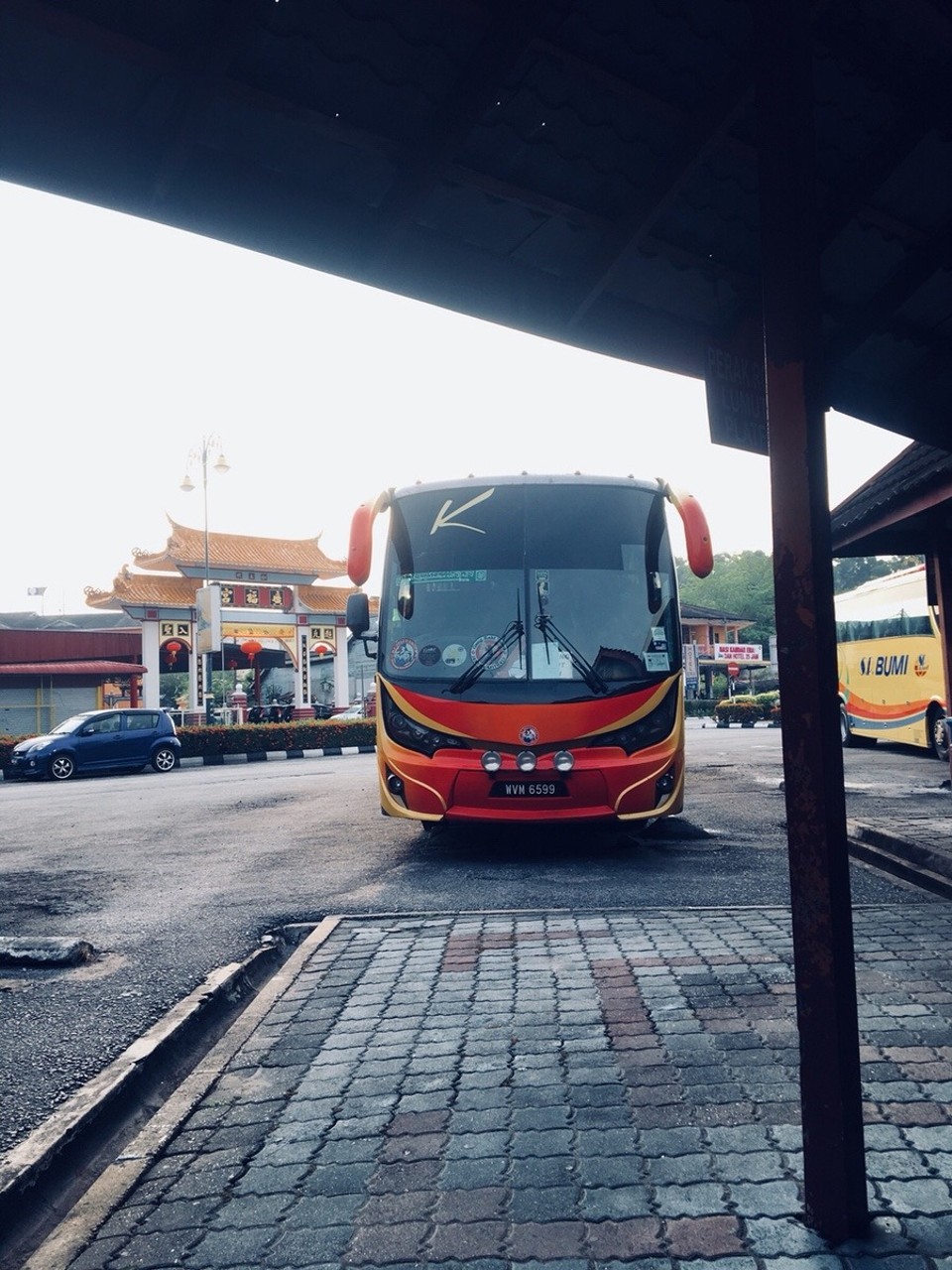Malaysia - Malakka - Bus nach MALAKKA
