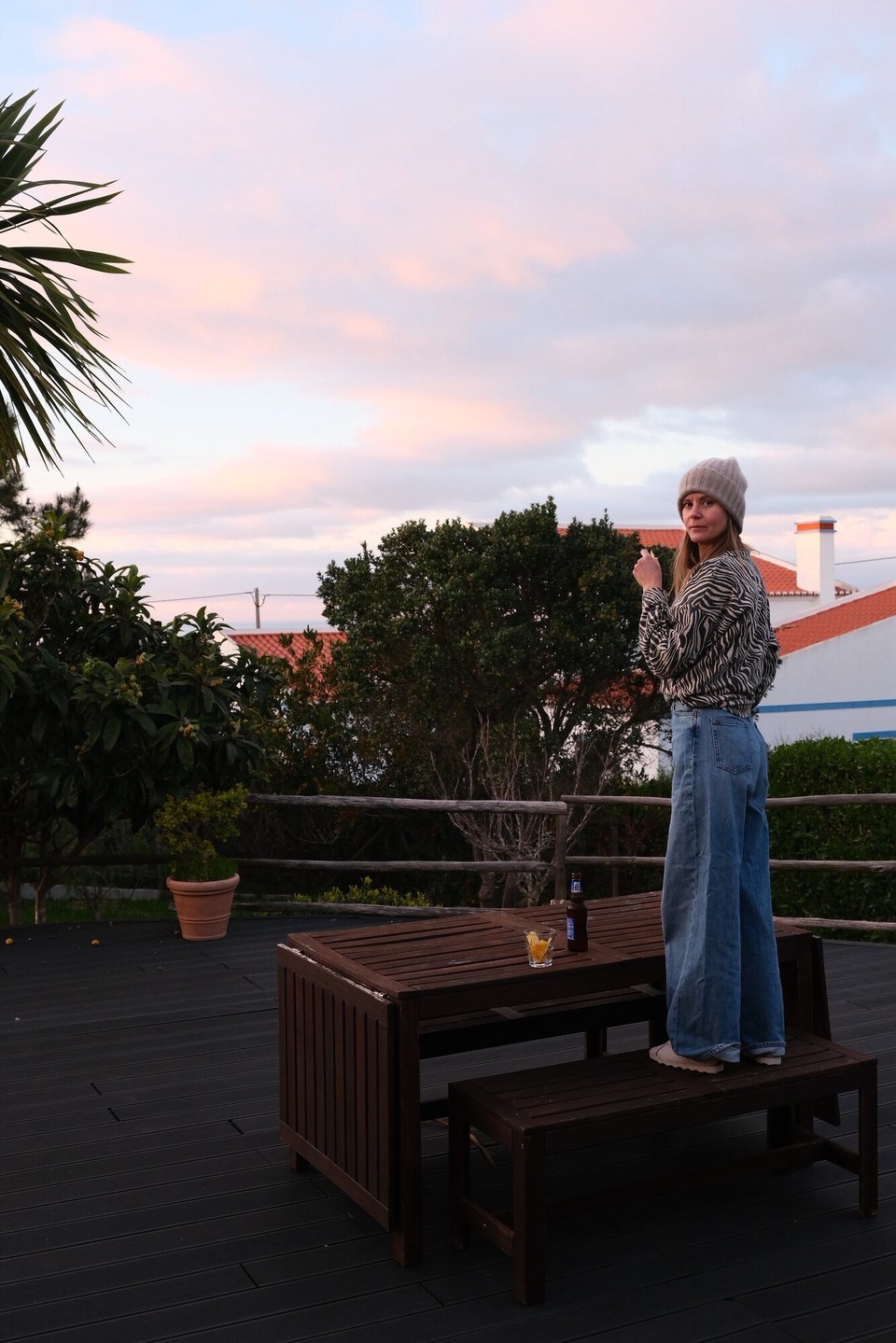 Portugal - Aljezur - Sonnenuntergang schauen