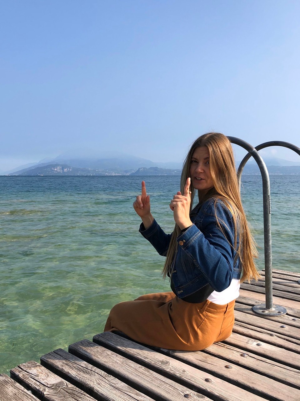 Italien - Sirmione - Soooo groß war der 🐟 