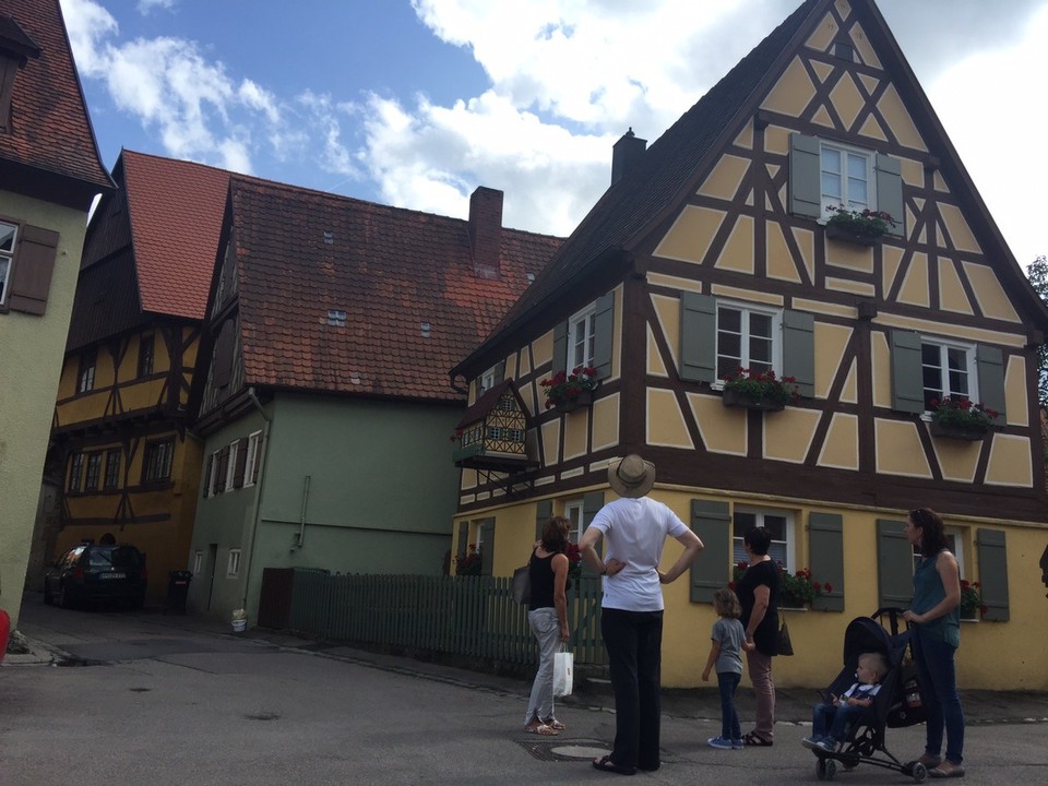 Germany - Dinkelsbuhl - Dinkelsbühl Fachwerk Building