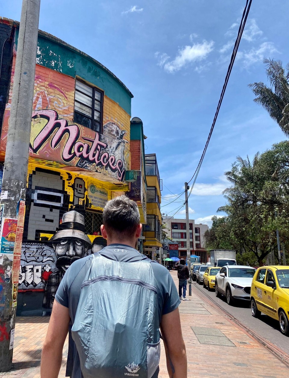 Colombia - Bogotá - Beaucoup d’Art de rue en Colombie , cetait magique !!