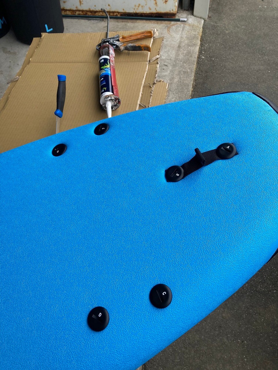 Neuseeland - Riverton/Aparima - … Surfboards zusammenschrauben 😎