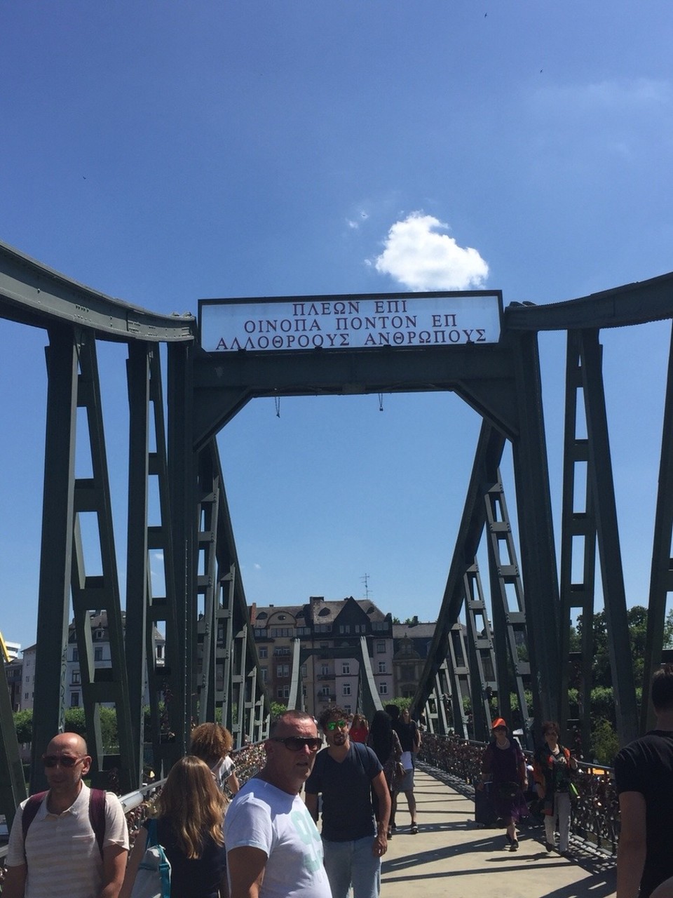 Deutschland - Frankfurt am Main - Eiserner Steg