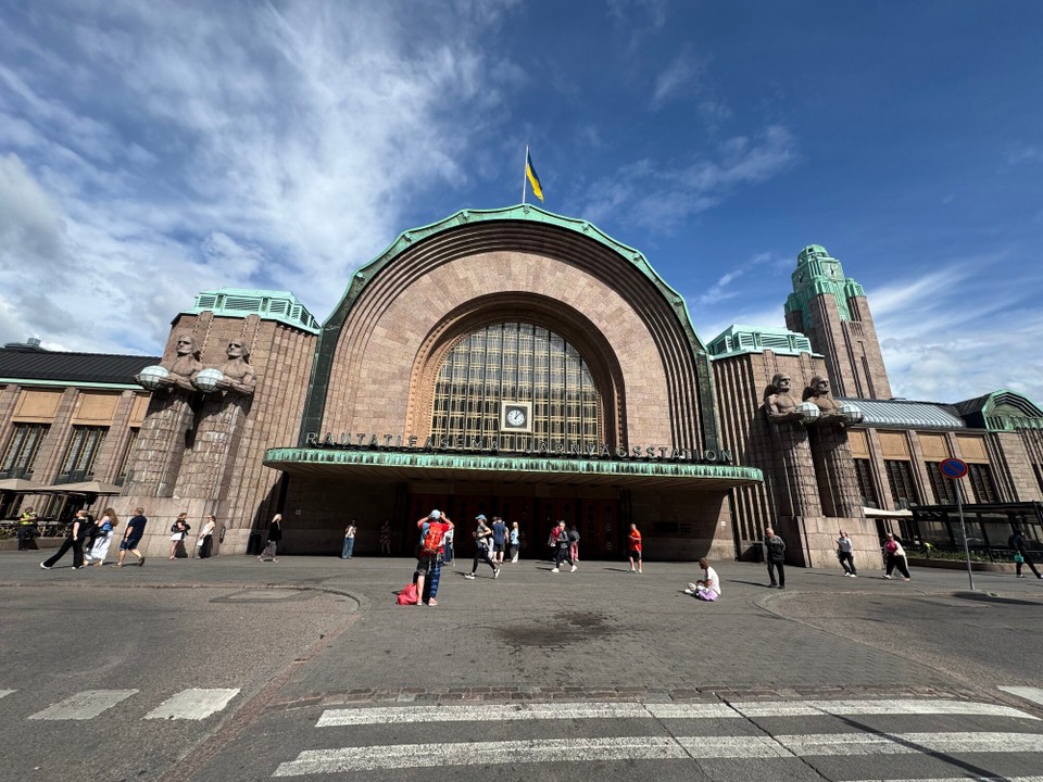 Finnland - Helsinki - Der Hauptbahnhof 