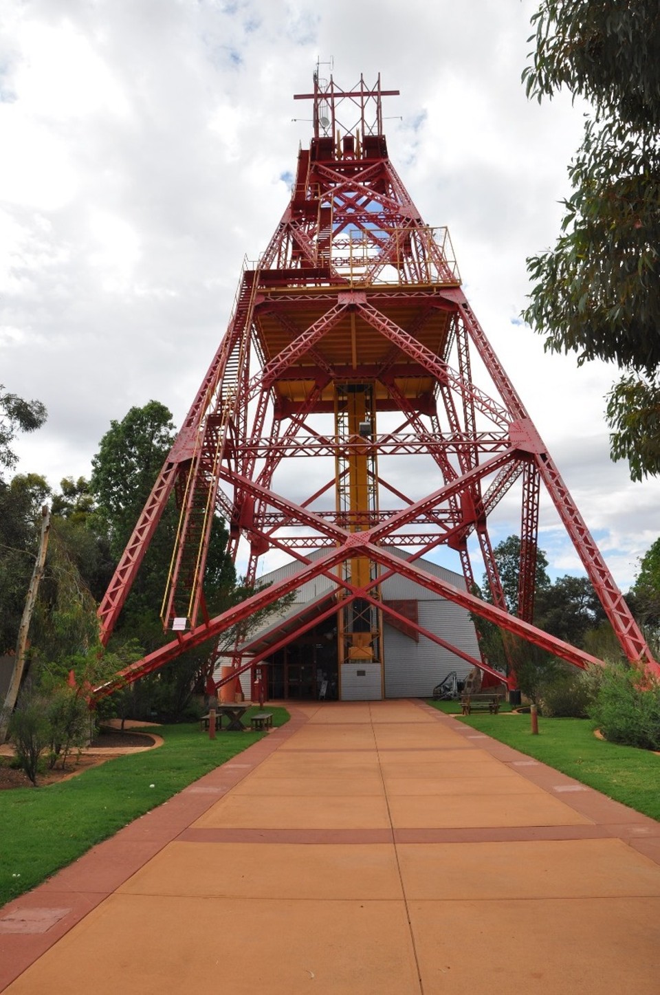 Australien - Kalgoorlie - Förderturm