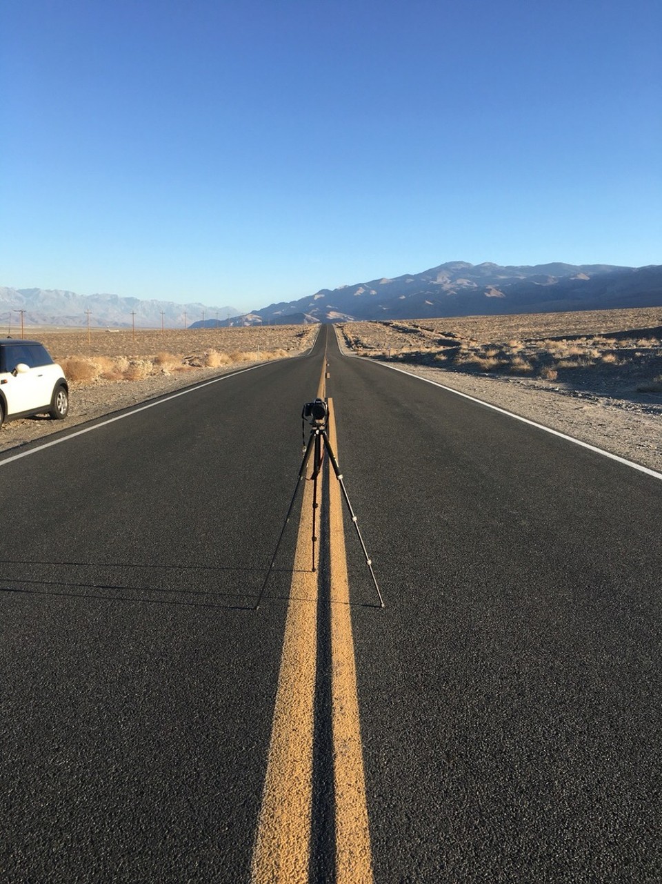 Vereinigte Staaten - Death Valley - Niemand unterwegs - super Ort um Fotos zu machen 