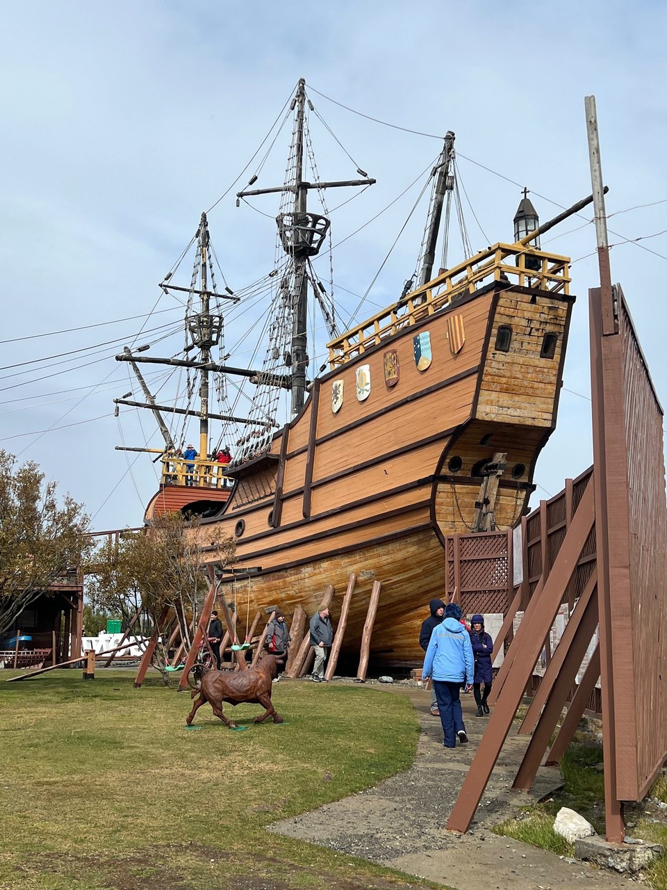 Chile - Punta Arenas - Can’t believe these ships navigated round Cape Horn