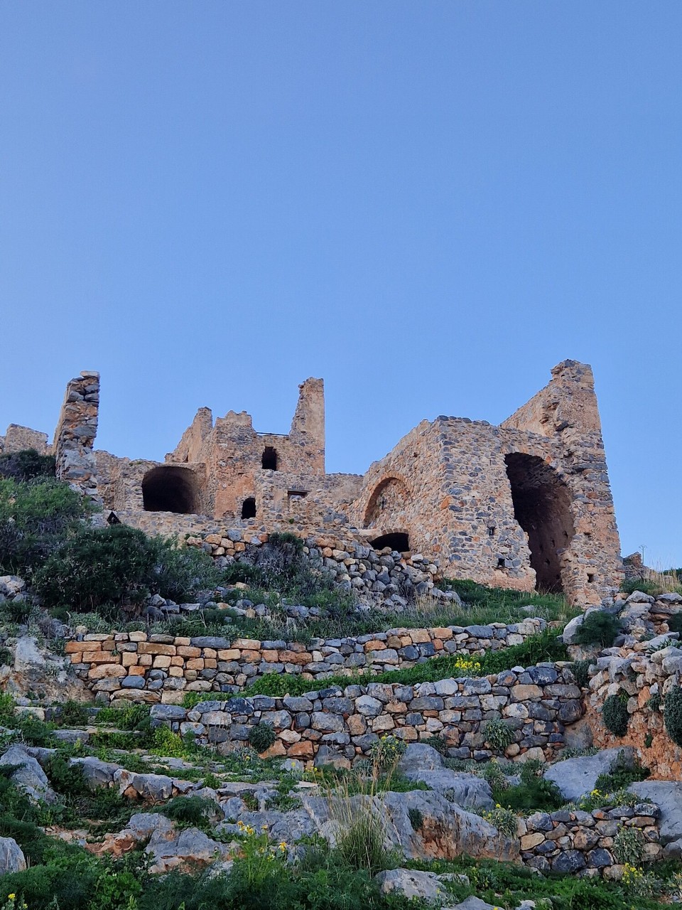 Griechenland - Monemvasia - …dieses Wohnhaus ist noch fast komplett erhalten