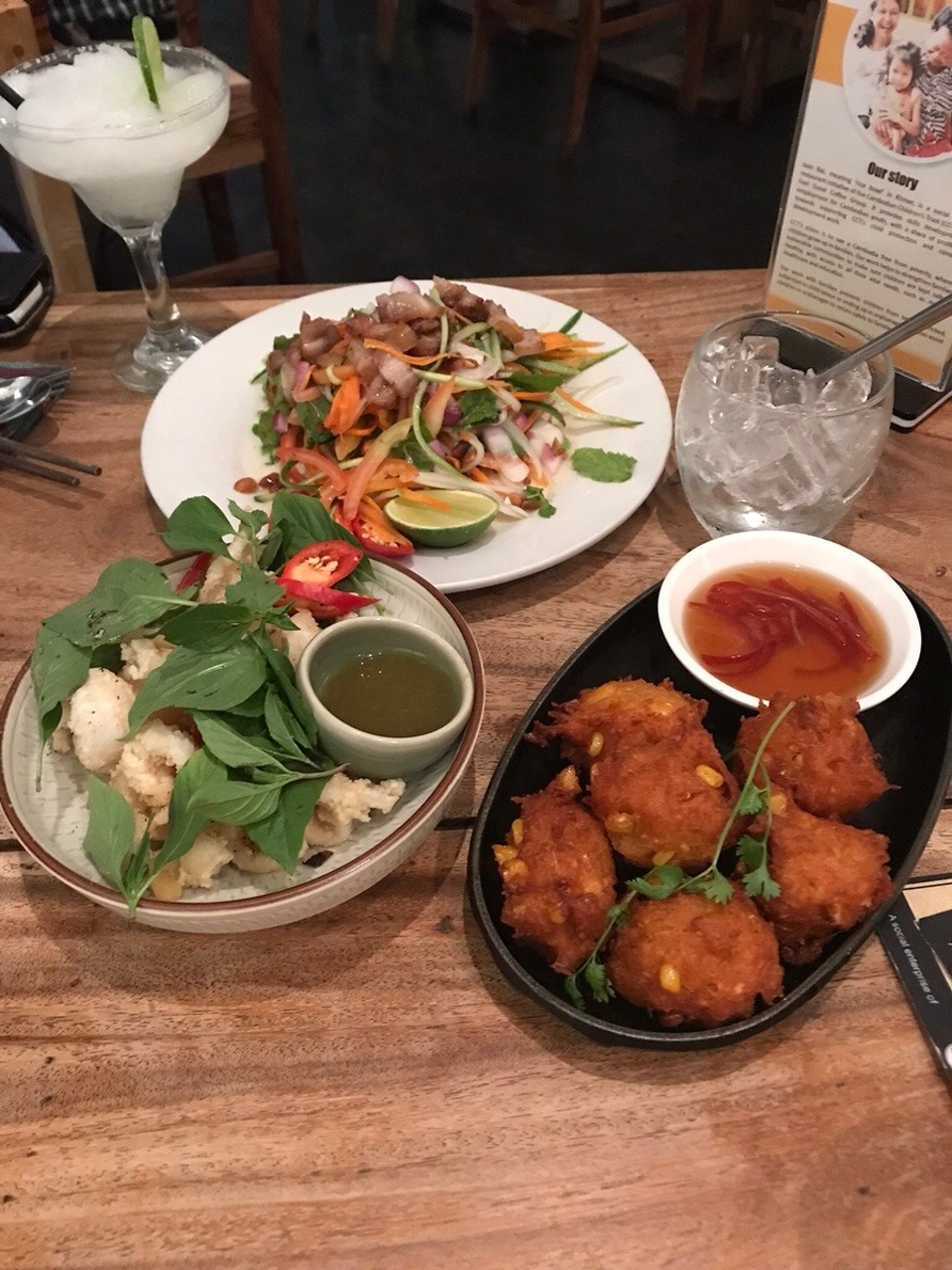 Cambodia - Battambang - Gorgeous food at Jaan Bai