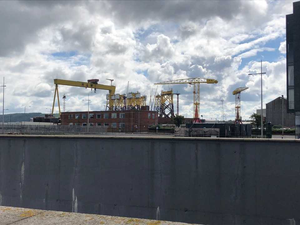Vereinigtes Königreich - Belfast - Große Verladekrane