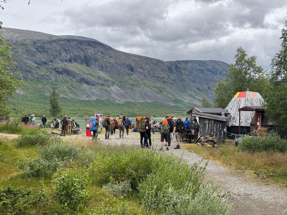 Schweden - Kiruna - Zwischenziel und Bootsanleger