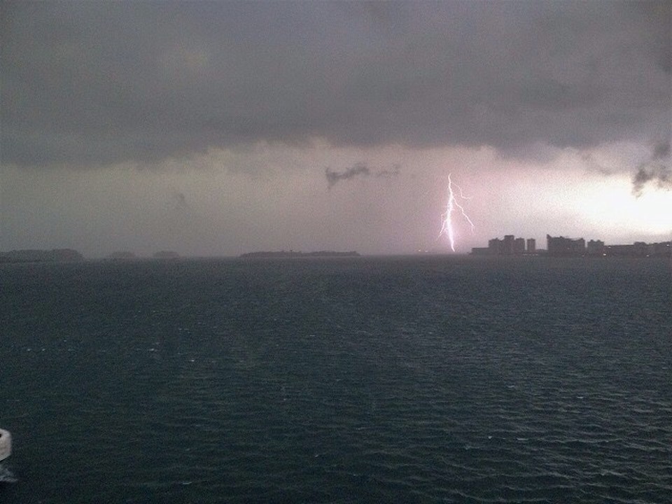 Singapur - Marina - Ankunft in Singapur um 7.00 Uhr