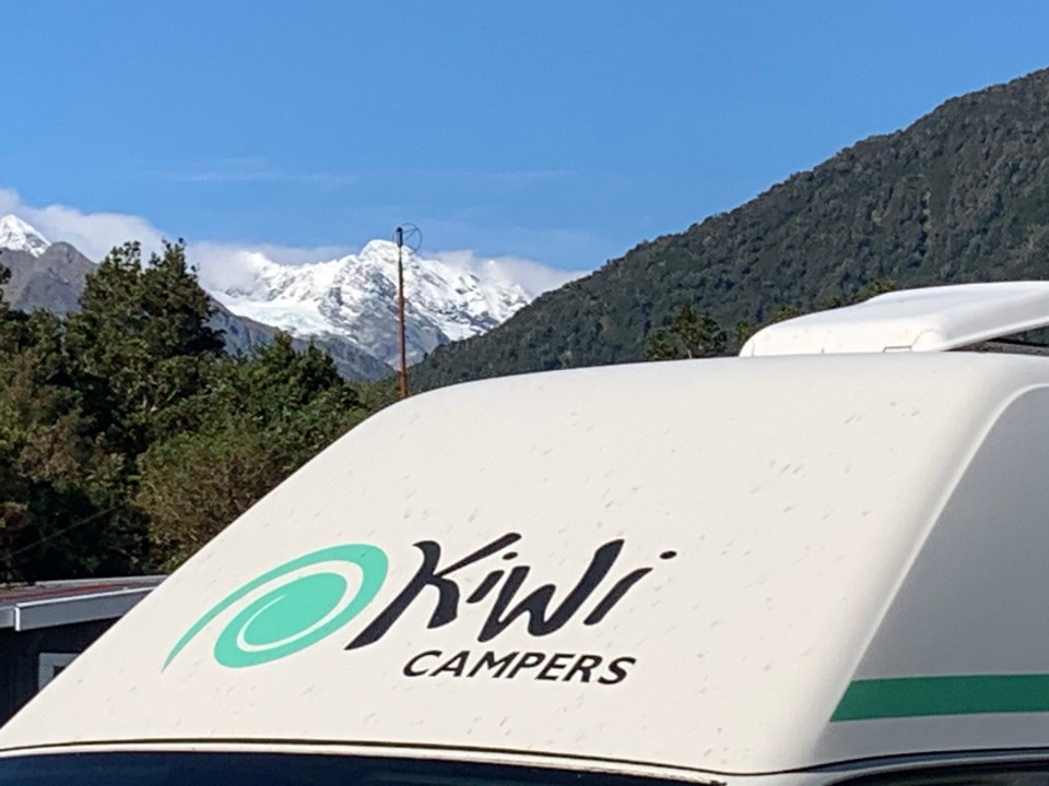 Neuseeland - Greymouth - .. auch der Mt Cook ist zu sehen 