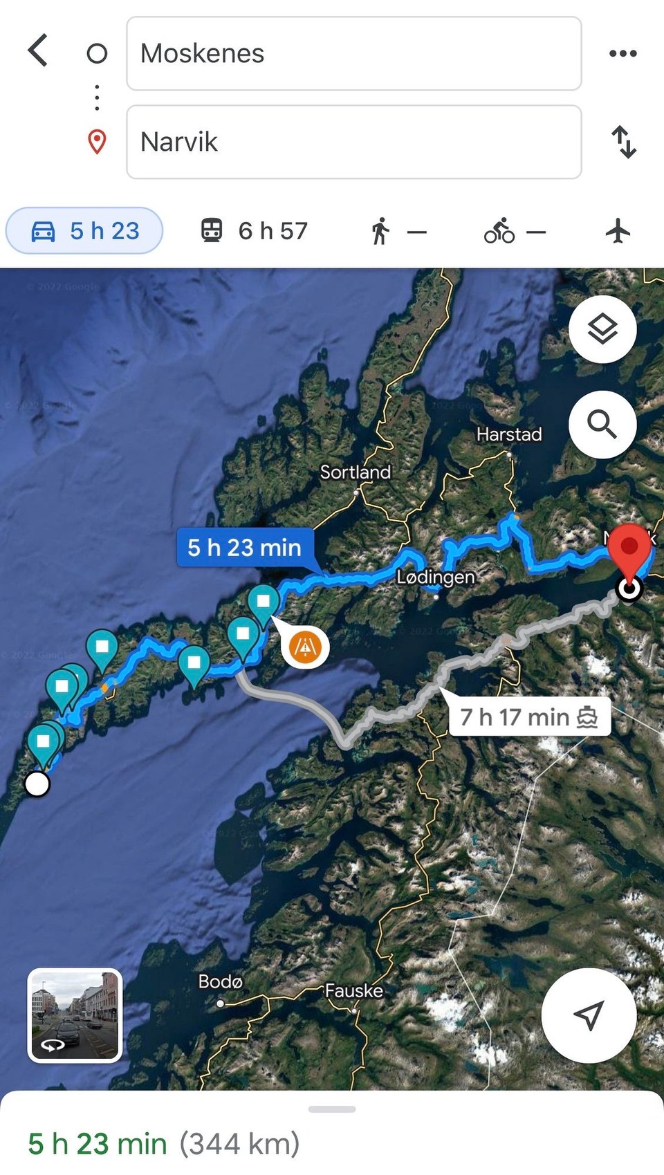 Norwegen - Laukvik - 