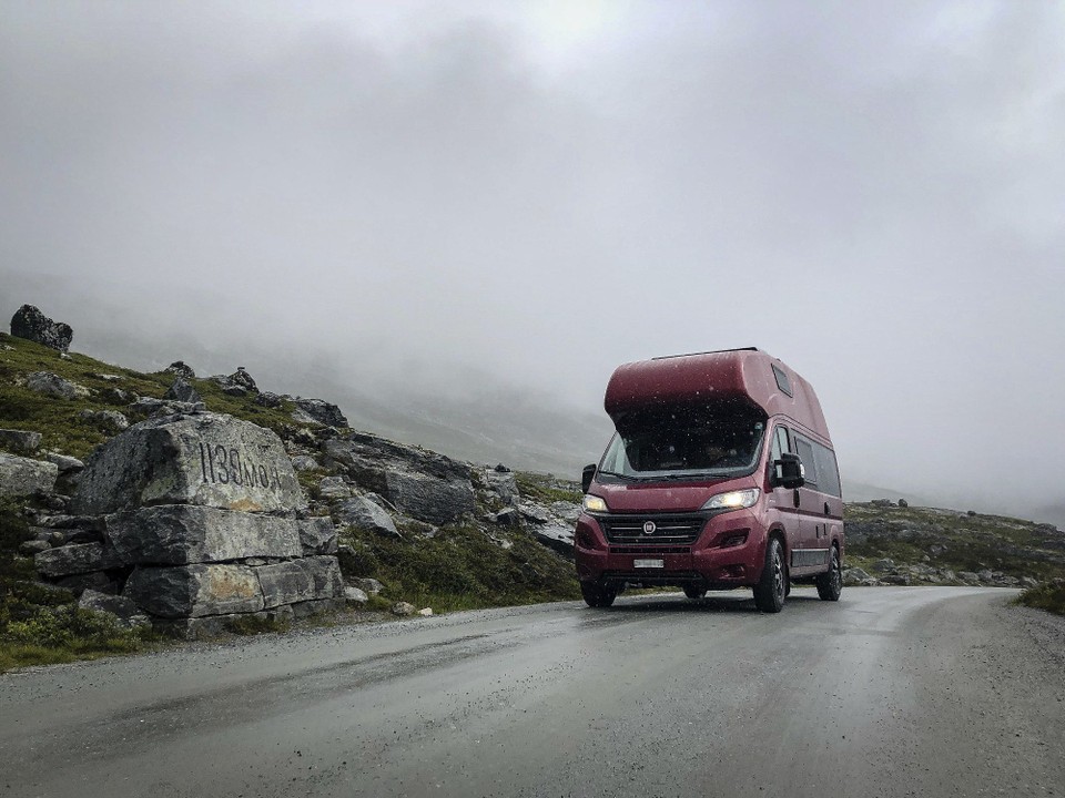 Norwegen - unbekannt - Der höchste Punkt auf der Gamle Strynefjellsveg (E258)