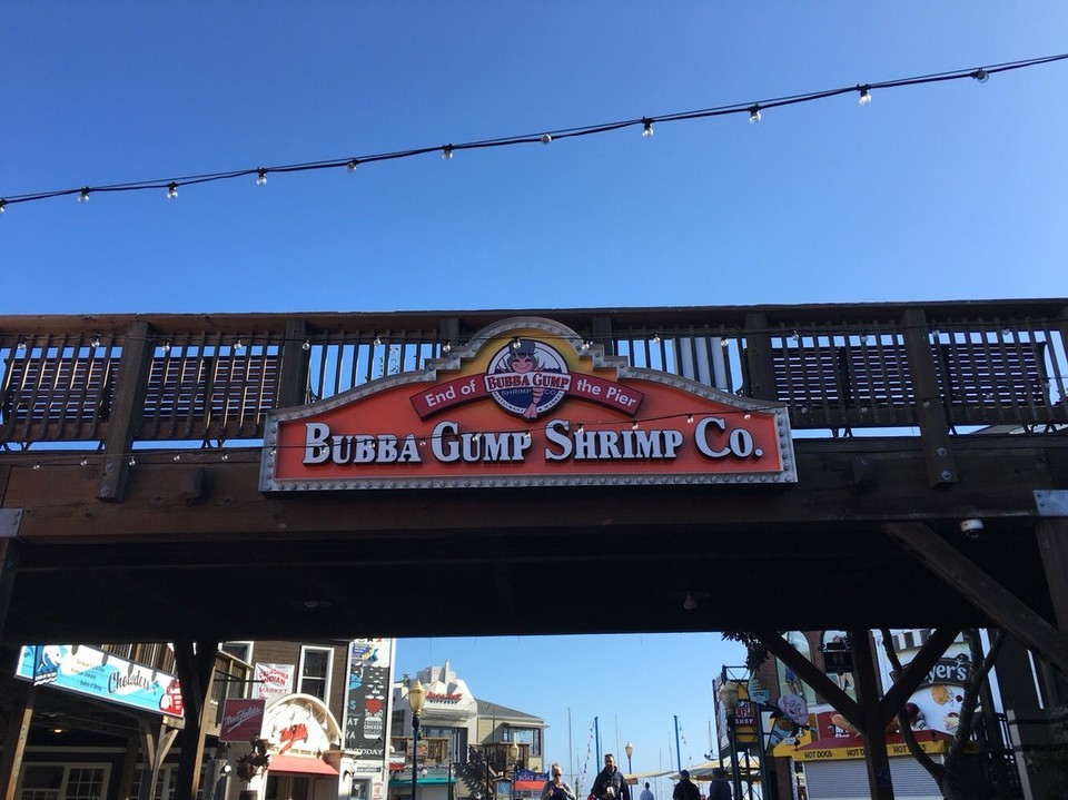 Vereinigte Staaten - San Francisco - Also hier muss man einfach essen gehen, wenn man Forest Gump gesehen hat 