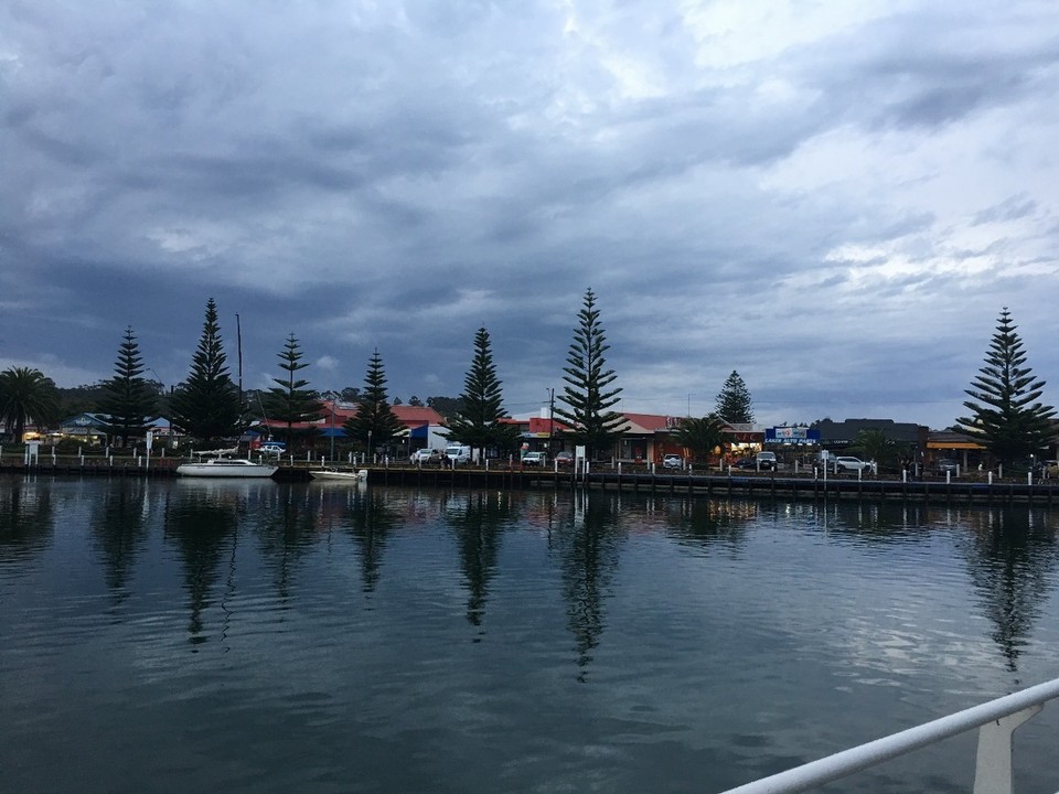 Australien - Lakes Entrance - Blick vom See