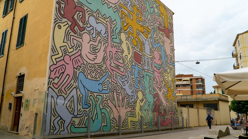 Italien - Pisa - Das Keith Haring Haus