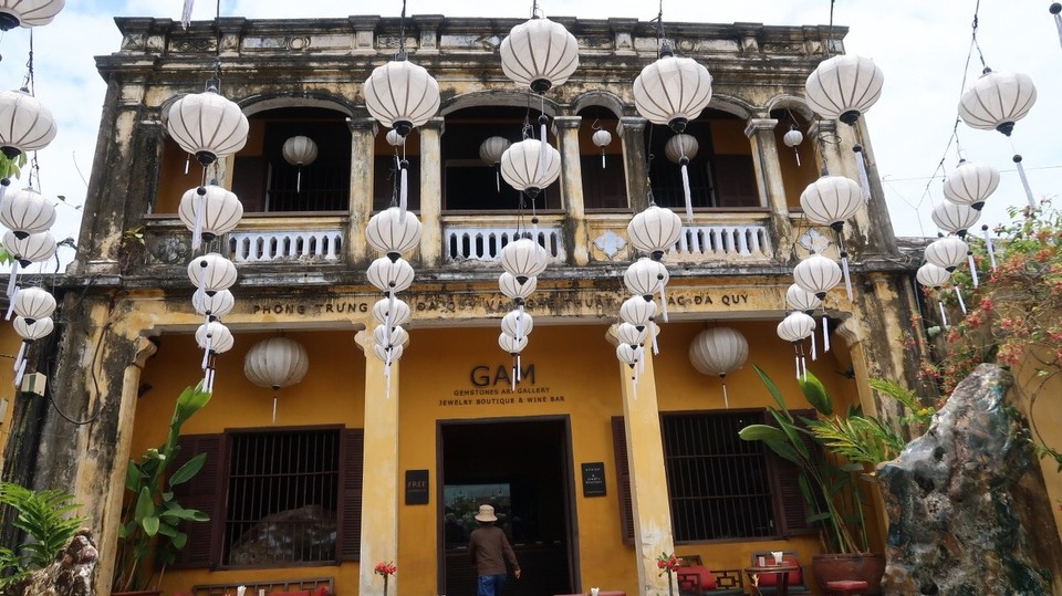 Vietnam - Hội An - Die Gebäude sind gut erhalten im alten Stil...