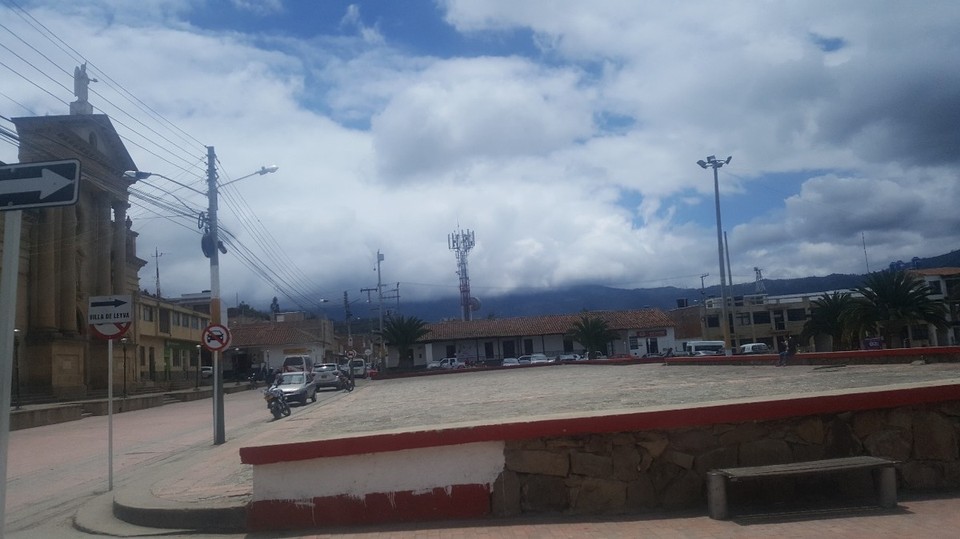 Kolumbien - Villa de Leyva - Schlafen war nicht drinn weil man mit rausschauen beschäftigt war.