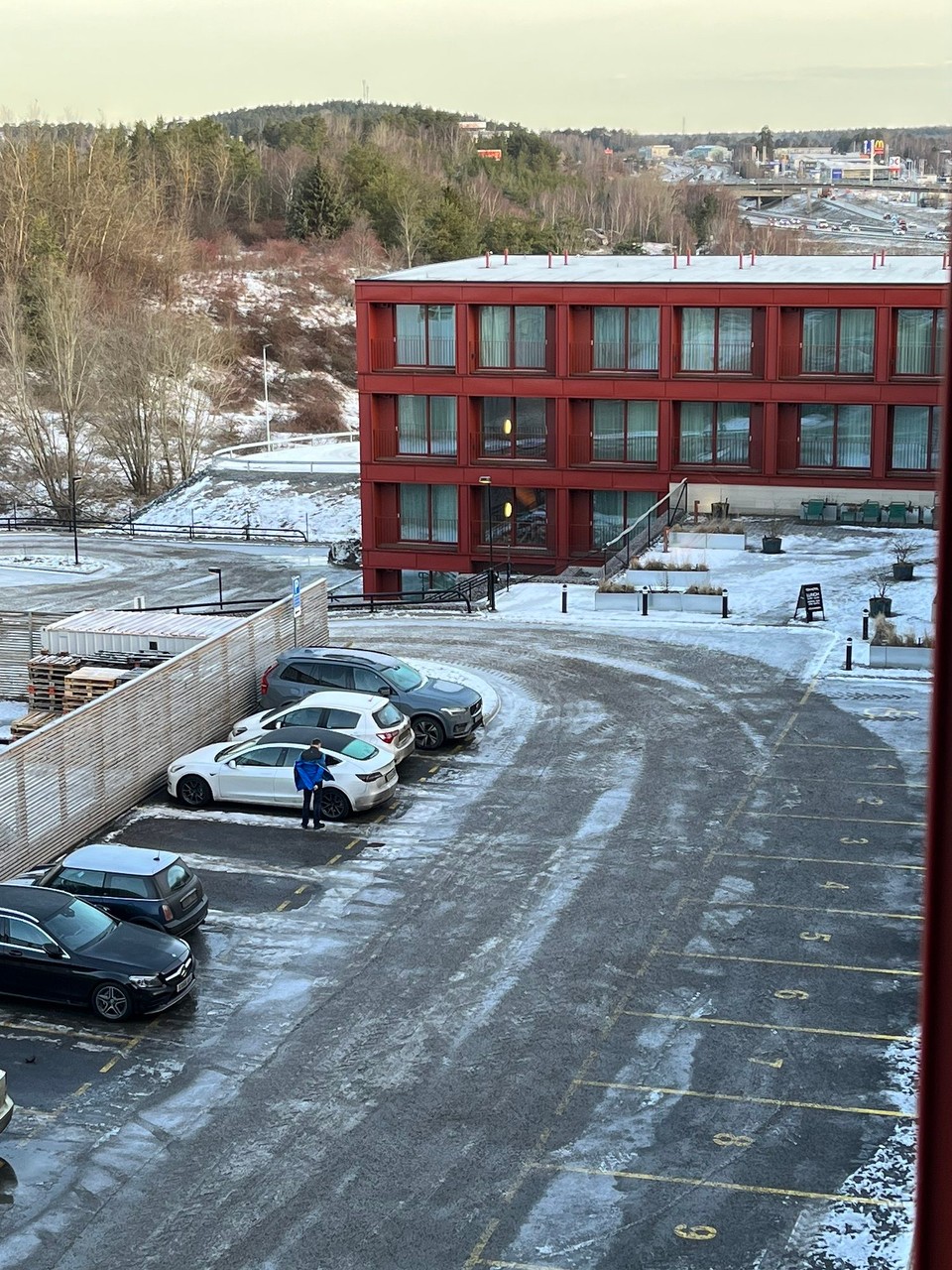 Schweden - Skellefteå - Abfahrbereit. Es geht weiter auf der E4 nordwärts. 