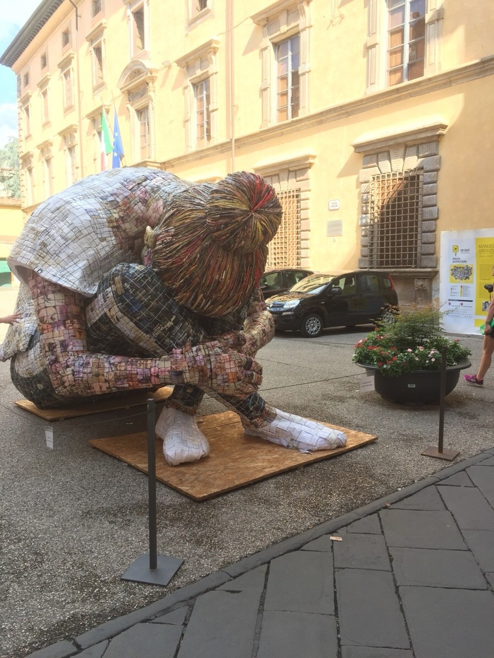 Italien - Lucca - Kunst aus Papier