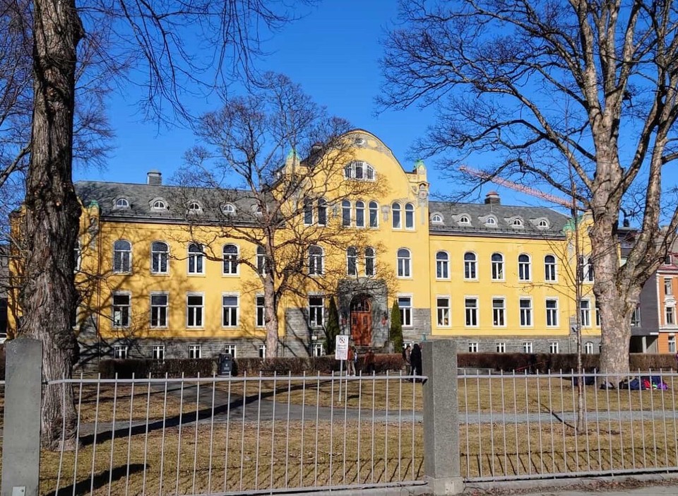 Norwegen - Trondheim - Stiftsgärden offizielle Residenz der Königsfamilie 