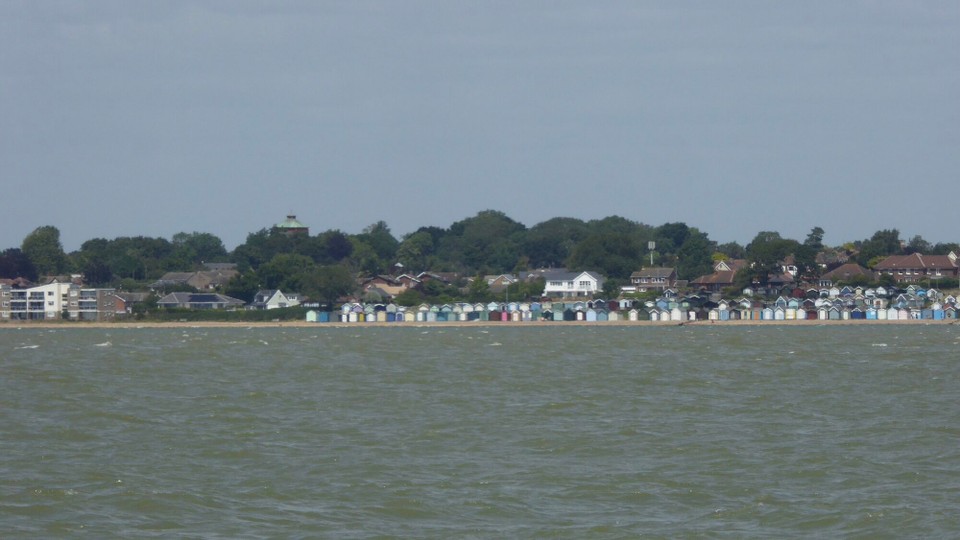 United Kingdom - Burnham-On-Crouch - Mersea beachhuts.