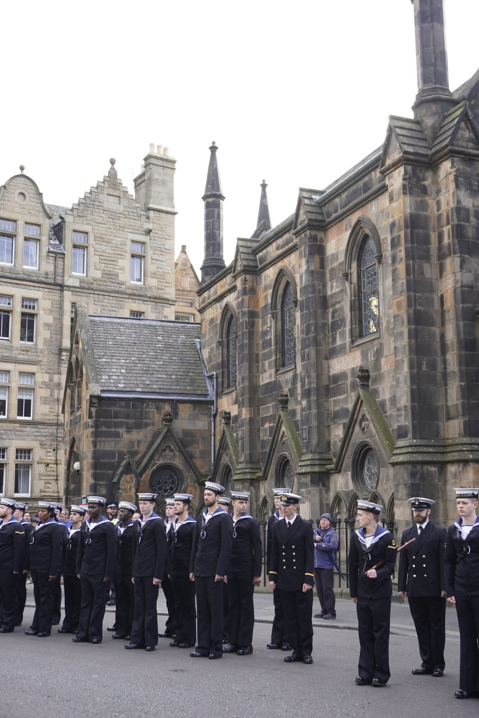 Vereinigtes Königreich - Edinburgh - Grad no as "Tschüss-Säge" (wie ichs nenne) hereglaufe.