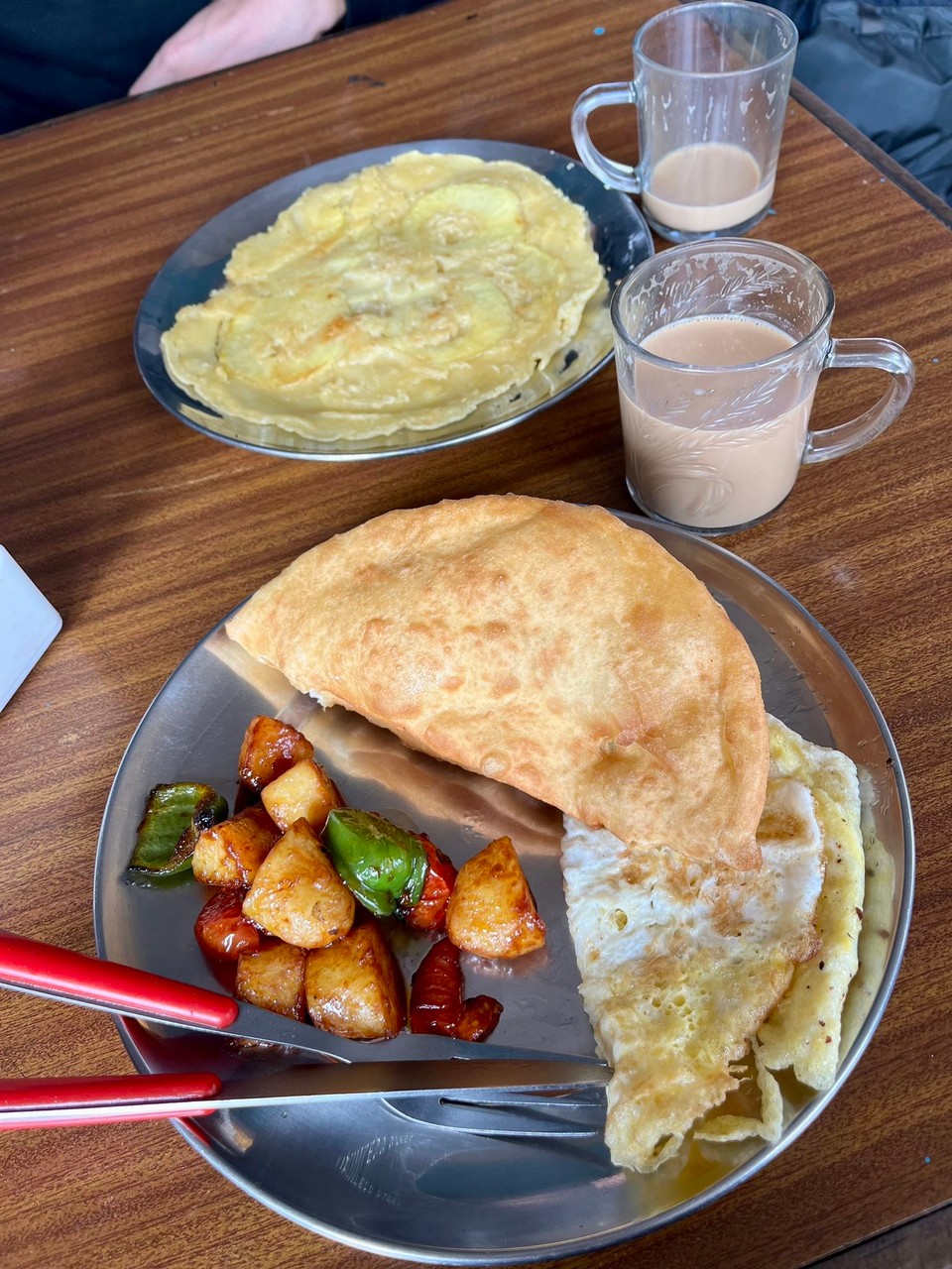Nepal -  - Klassisches Frühstück!