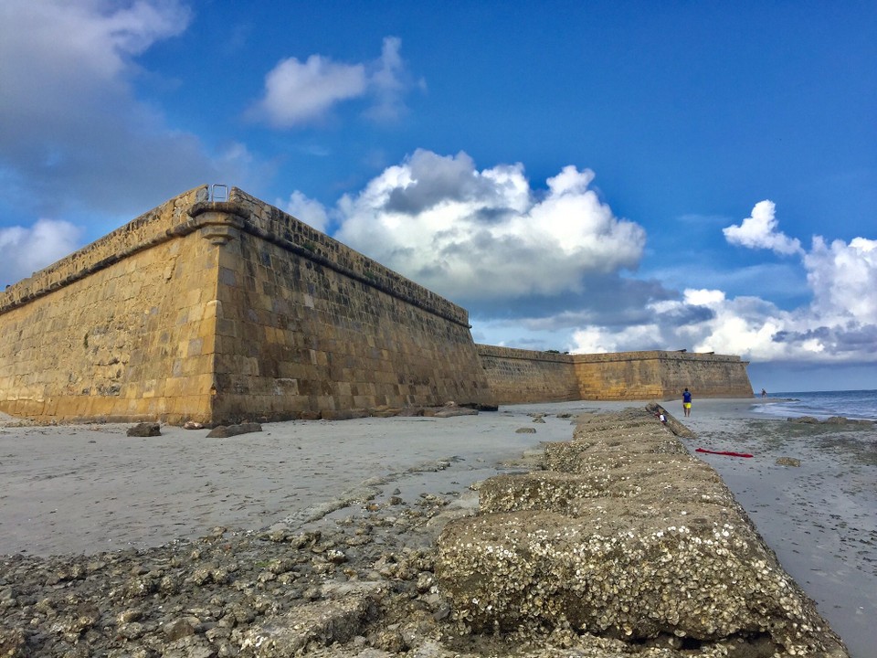 Brasilien - Ilha de Itamaracá - Das holländische Fort am Ende der Insel