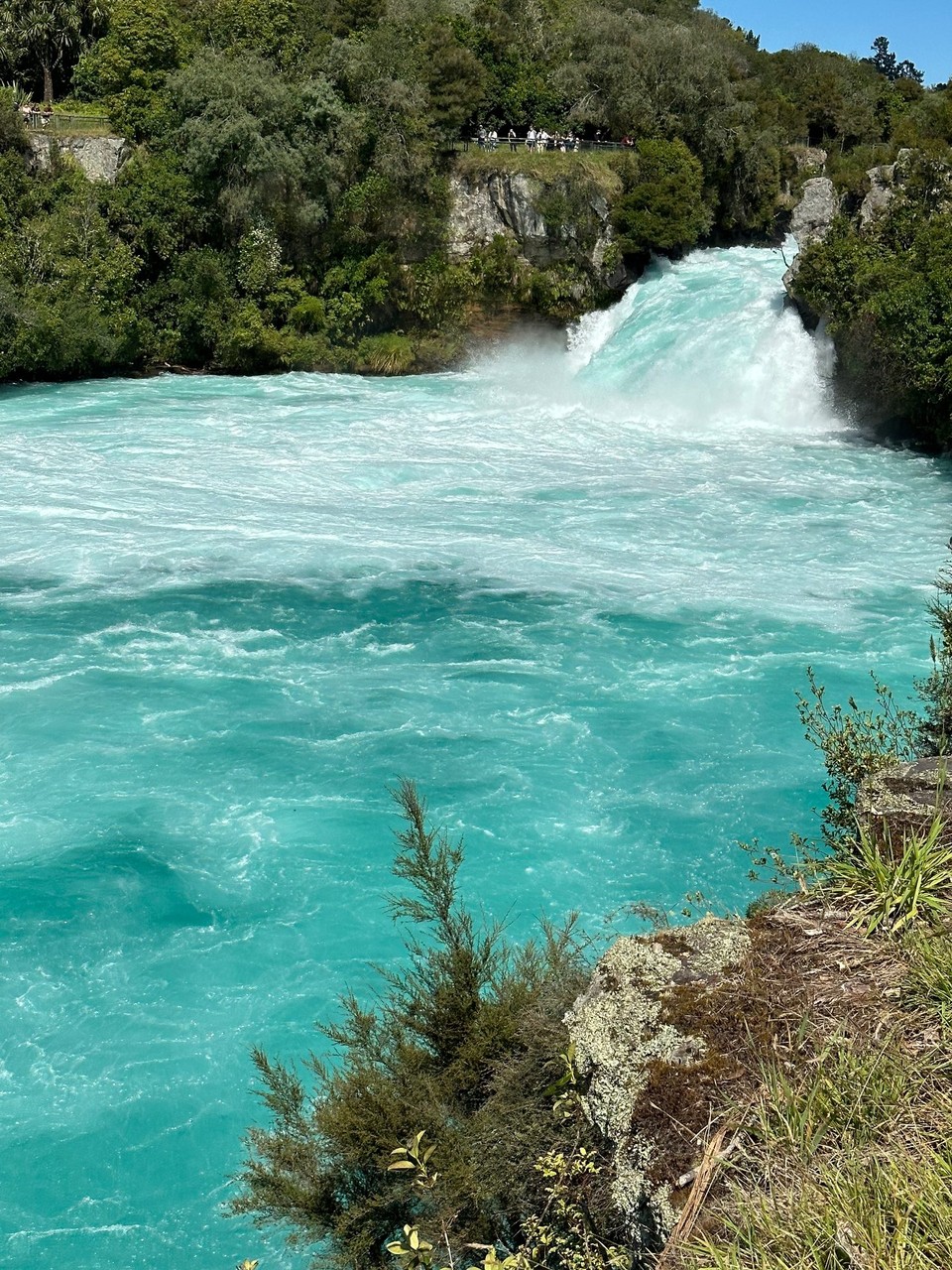 Neuseeland - Taupo - Kurz vor Taupo gab es noch ein Stopp an den Haka Falls