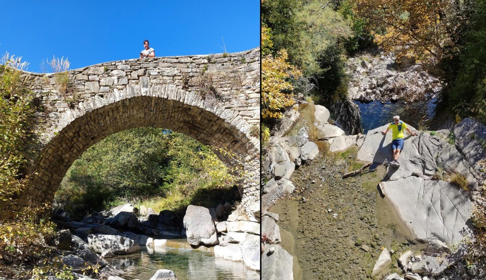 Spanien - Viu - Brücken auf dem Weg