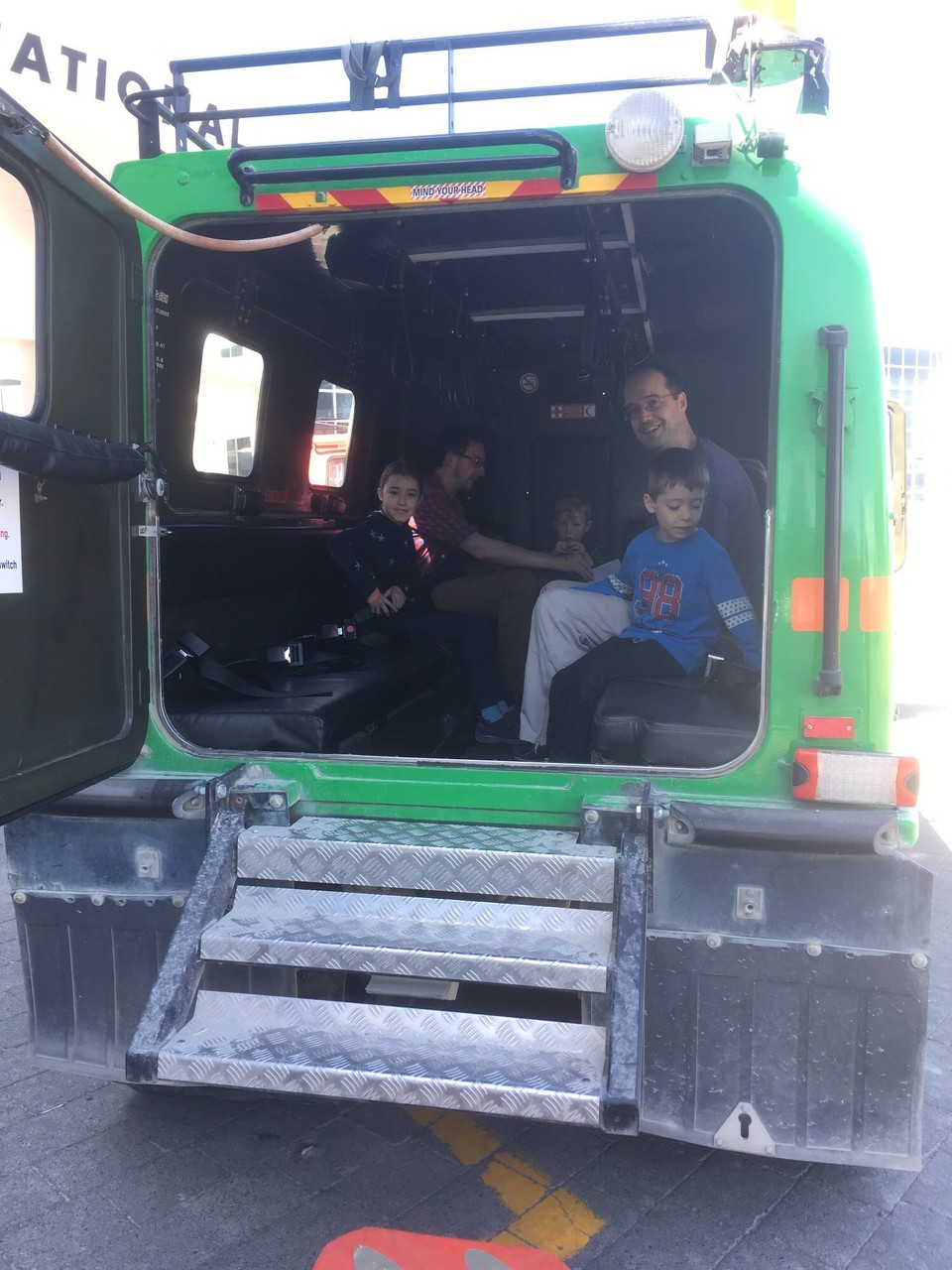 Neuseeland - Christchurch - Fahrt mit dem Häglund.