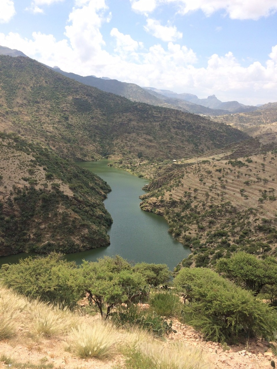 Äthiopien -  - Der Irob Lake