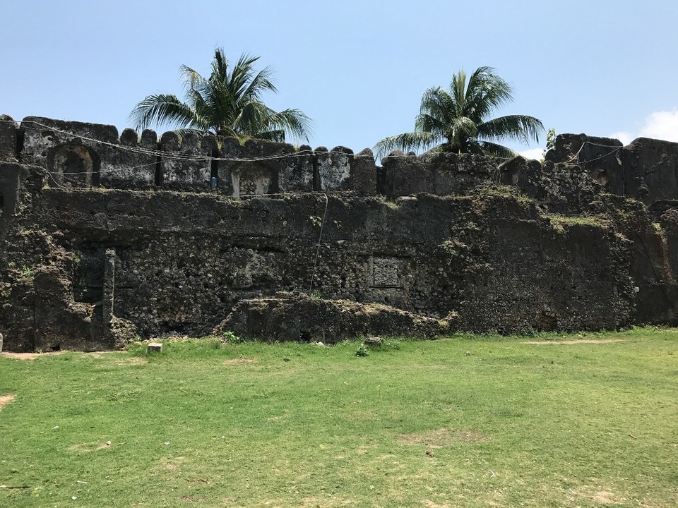 Tansania - Zanzibar Town - Innenhof wo die Sklaven gehalten wurden