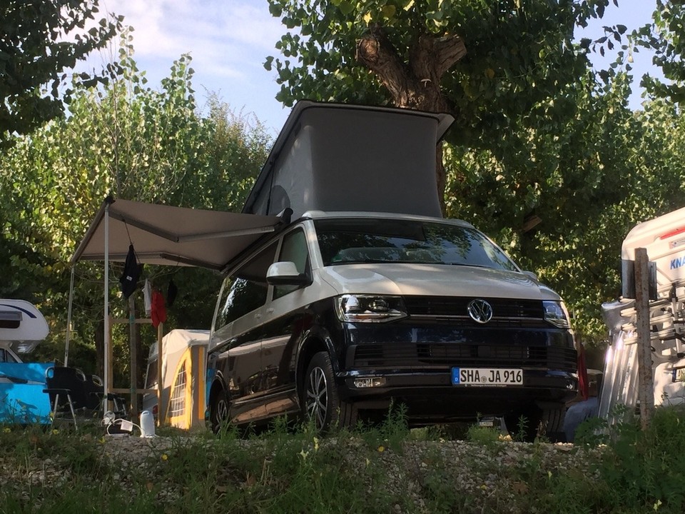 Italien - Moniga del Garda - Und los geht`s mit dem Campen ...