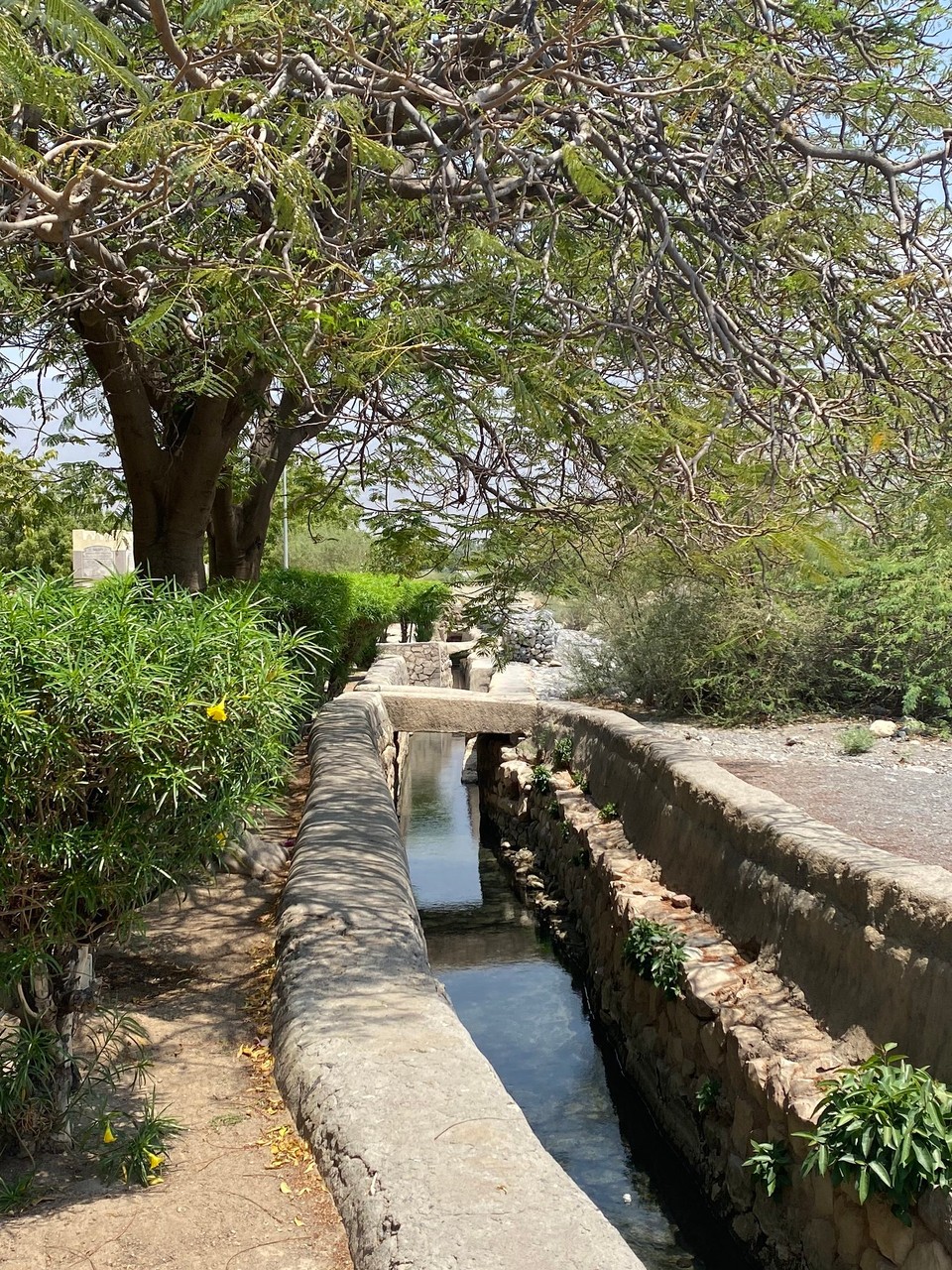 Oman -  - Das Bewässerungssystem Falaj Daris