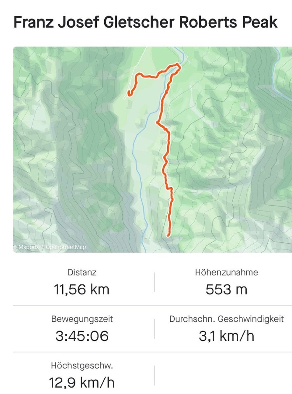 Neuseeland - Franz Josef/Waiau - 
