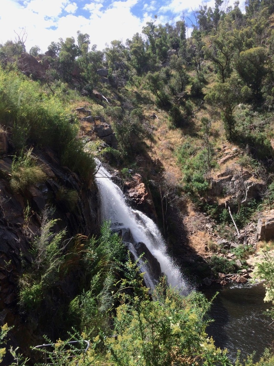 Australia - Glenisla - On the way down to the "bottom" of the waterfall were several smaller ones.