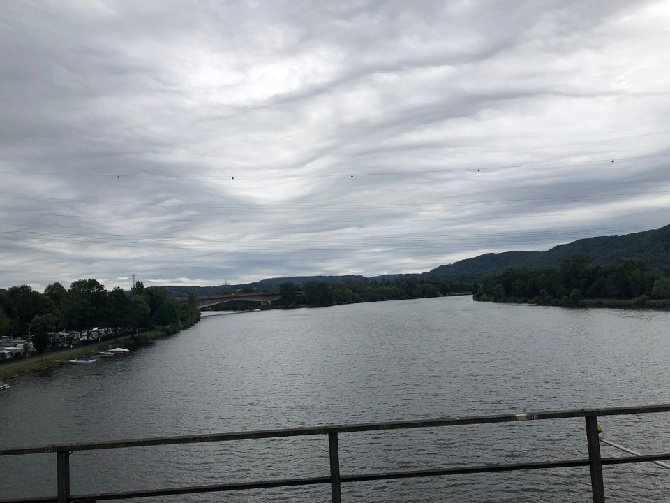 Deutschland - Trier - Links kommt die Saar und rechts die Mosel