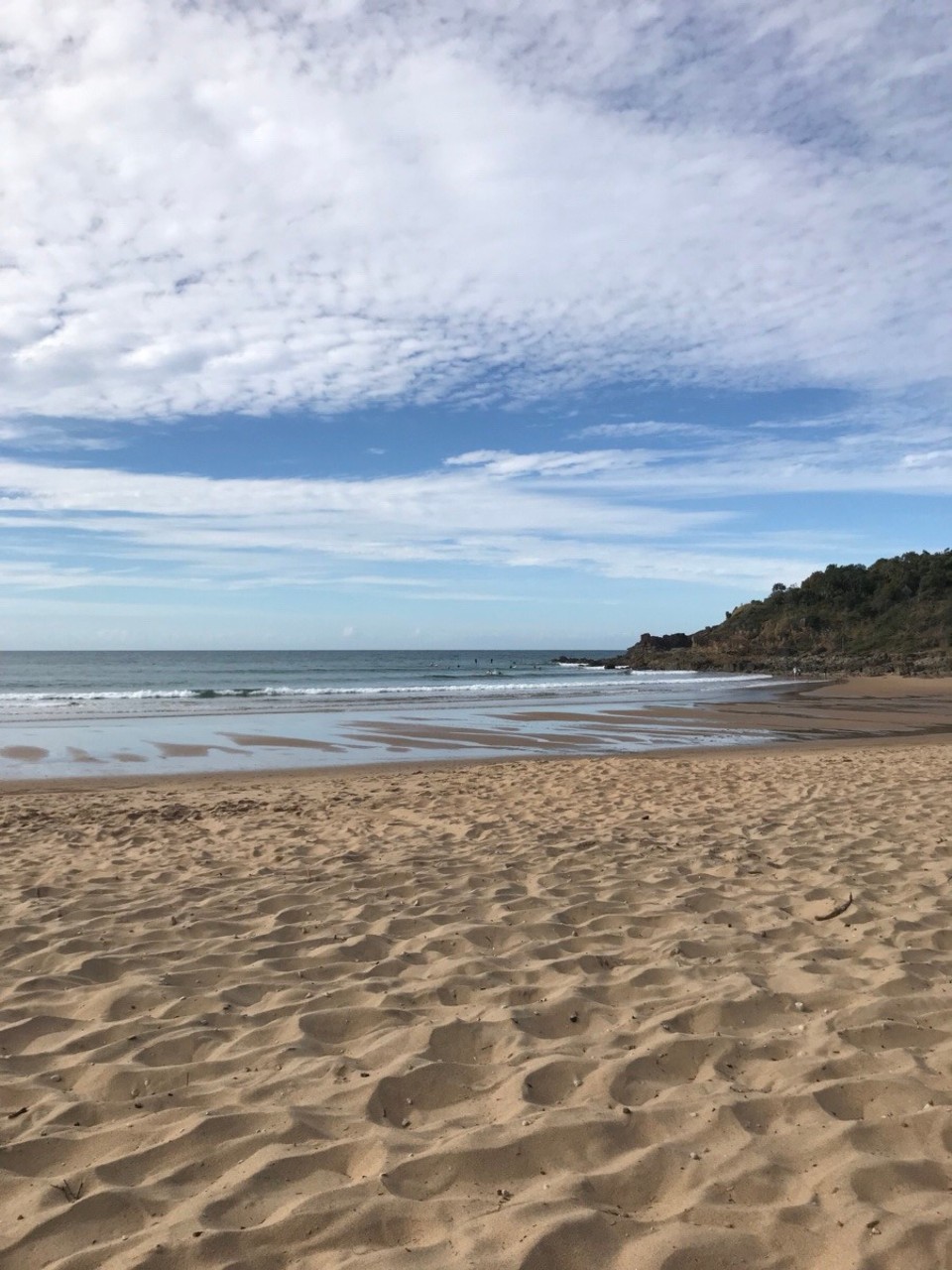 Australia - Seventeen Seventy - Our campsite beach
